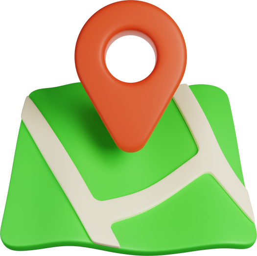 Maps 3D Icon