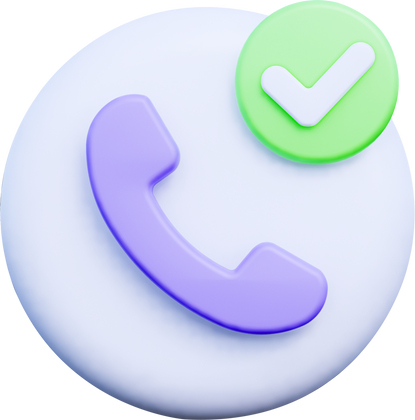 3D Call Icon